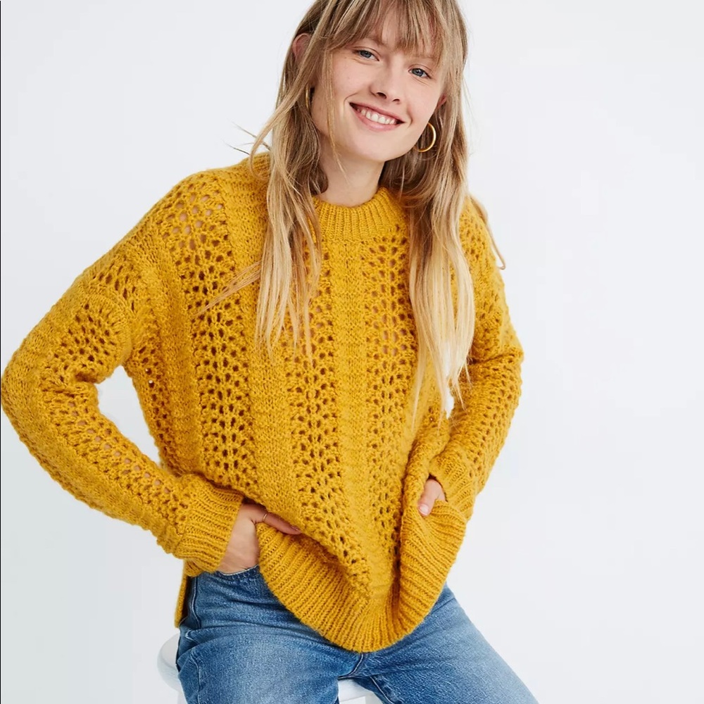 Madewell Windermere Pointelle Pullover